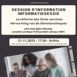 La rforme des titres services 21.11.2023